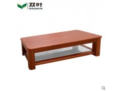 双叶家具览众系列 水曲柳实木茶几角几长方几客厅家具实木茶几图1