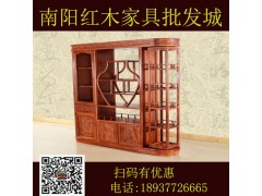 红木家具 实木家具 红木沙发 红木餐桌 红木床 刺猬紫檀 非洲花梨 缅甸花梨 酒柜 隔厅柜图2
