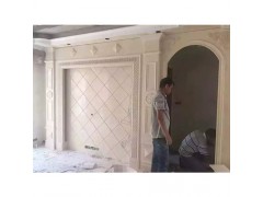 南阳美式石材背景墙图1