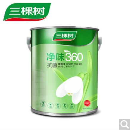 三棵树漆（SKSHU） 健康+ 内墙乳胶漆净味360抗菌