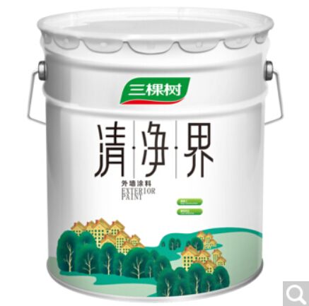 三棵树漆（SKSHU） 三棵树漆 油漆涂料清净界外墙漆