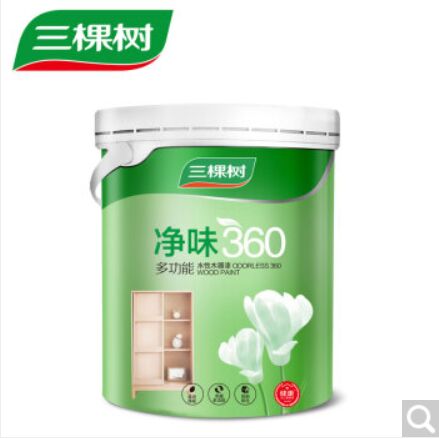 三棵树水性木器漆 健康+净味360多功能水性底漆