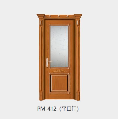 春天油漆门PM-412（平口门）
