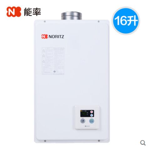 NORITZ 能率 JSG32-1650FFA 16升平衡式燃气热水器恒温防冻6298