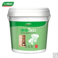 三棵树水性木器漆 健康+净味360多功能水性木器清底漆 10KG