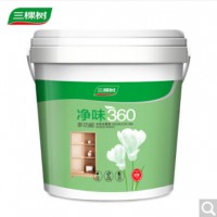 三棵树水性木器漆 健康+净味360多功能水性木器半哑白面漆 10KG