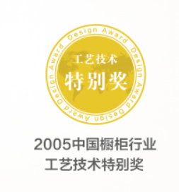 2005年中国橱柜行业工艺技术特别奖