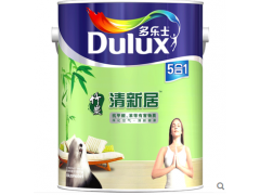 多乐士漆 竹炭清新居五合一5L单桶内墙乳胶漆涂料墙面漆油漆图1