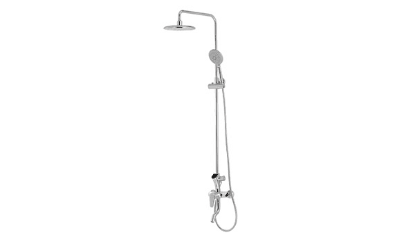 JOMOO九牧空气能数显除垢淋浴器36332 防缠绕淋浴管 可升降 水力发电数显装置   （1596元）