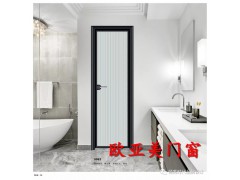 新款黑色窄边推拉门、平开门图2