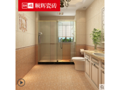 顺辉瓷砖 美式田园卫生间墙砖浴室瓷片300x600马丹龙石图1