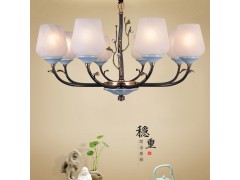 东方灯饰ZT吊灯铜灯客厅灯具8813图1