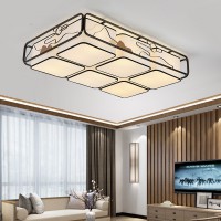 东方灯饰ZT现代简约新中式灯卧室吸顶灯温馨布艺餐厅吊灯80301
