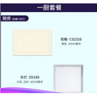 友邦集成吊顶 铝扣板厨房卫浴吊顶材料  CS2516扣板