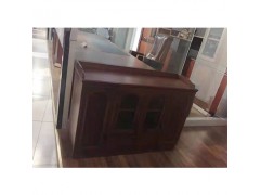 安迪办公家具木皮茶柜图1