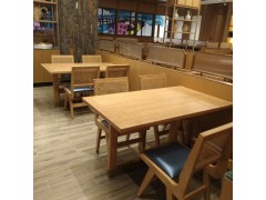 福星实木方椅酒店椅图3