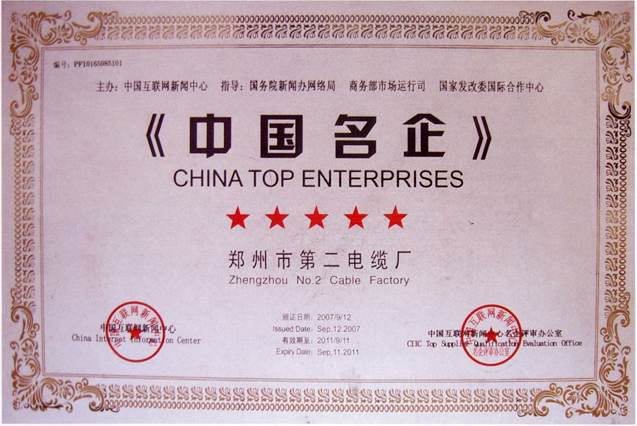 中国名企