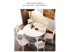 钢化玻璃餐桌图3
