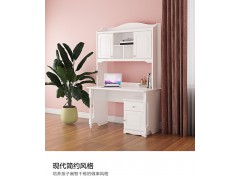 掌上明珠直角书桌带书架图2