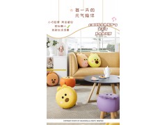 实木卡通可爱换鞋凳图3