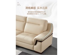 进口头层牛皮皮艺沙发客厅皮家具图2