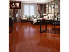 天格实木地板 番龙眼锁扣地热地暖地板深沉平面厂家直销美式风格 蒙特利 蒙特利-裸板图3