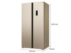 美菱BCD-650WPCX 金色对开门冰箱图3