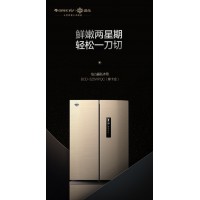 格力晶弘冰箱BCD-325WPQC（摩卡金）