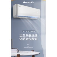 力凉之夏（GREE） 健康舒适 蒸发器自洁 智能睡眠 变频 快速冷暖 壁挂式卧室空调挂机 KFR-35GW/(35564)FNhAa-C3