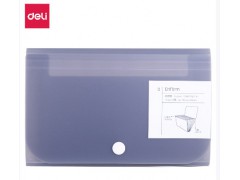 得力5561风琴包(灰)图3