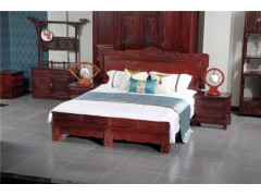 红酸枝汉宫大床图3