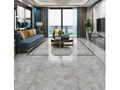 佛山800x800地砖地板砖新款客厅灰色磁砖大厅通体大理石瓷砖图3