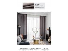 窗帘加厚布全遮光棉麻卧室遮阳隔热防晒轻奢风北欧简约图2