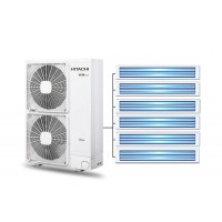 日立 一拖六9匹多联机分体机家用中央空调 RAS-250FSYN2Q