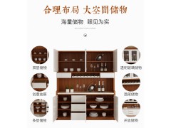 全屋定制现代简约餐边柜组合收纳柜图3