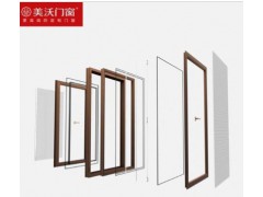 美沃门窗 断桥平开窗96系列图3