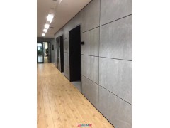 水泥板装饰面板隔墙室内墙木丝板纤维板防火板图2