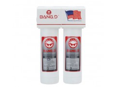 邦登净水器超滤机家用厨房过滤器厨房自来水龙头净化器 迷你两级超滤图1