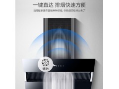 万和侧吸式抽油烟机 19立方米大吸力一键爆炒 单烟机 钢化玻璃大面板 CXW-200-J510A图3
