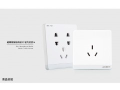 白色五孔插座带开关家用墙壁暗装电脑网络插座面板图2