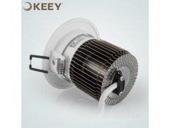 led射灯COB开孔7.5天花灯酒店客厅全套吊顶嵌入式牛眼灯具QY-TH622 10W黄光 / TH622款图3