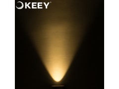射灯led天花灯工程型洞灯嵌入式客厅开孔8公分cob牛眼灯 QYE1-TH316W 10W/黄光图2