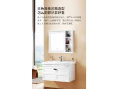 惠达实木浴室柜组合现代简约洗手脸盆柜美式洗漱台794-80图2