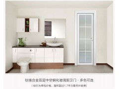 美心木门 免漆静音卧室门厨卫门套餐 标配五金图2