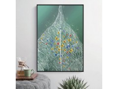米墅装饰画 叠翠流金图2
