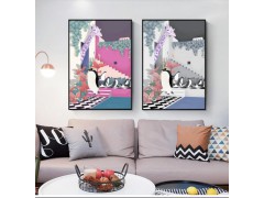 米墅装饰画 诗情画意图2