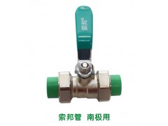 索邦双活结球阀DN25图3