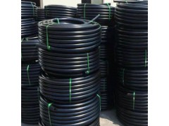HDPE直销水管穿线管电力电缆保护管黑色Φ75 200米/盘图2