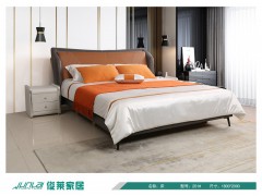 俊莱家居-床201# 尺寸：1800*2000图1