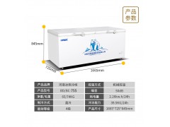 冰熊755L小冷柜家用商用大容量冷冻柜迷你冷柜保鲜冷藏两用图3
